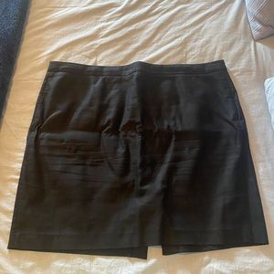 Black pencil skirt